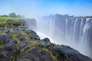 rainbow, victoria falls